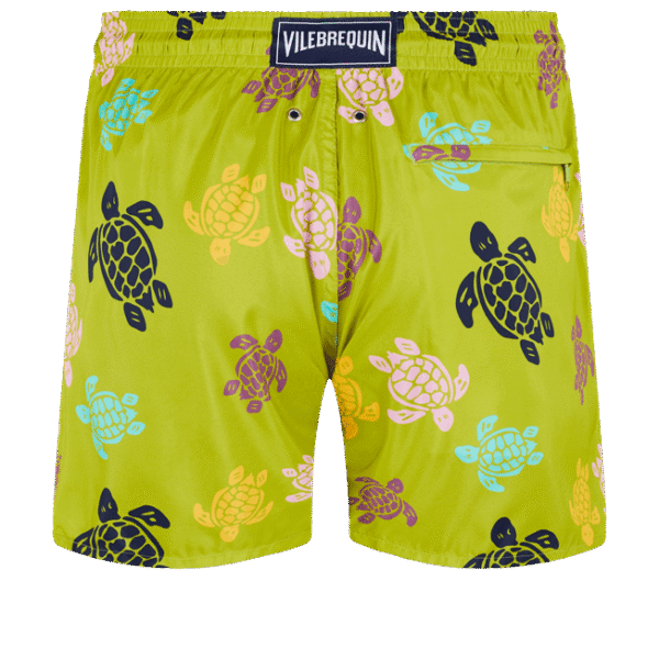 MAHC1J36-419-back-652x652 Mens Vilebrequin Matcha Green Ronde Des Tortues Multicolor Turtles Swim Shorts